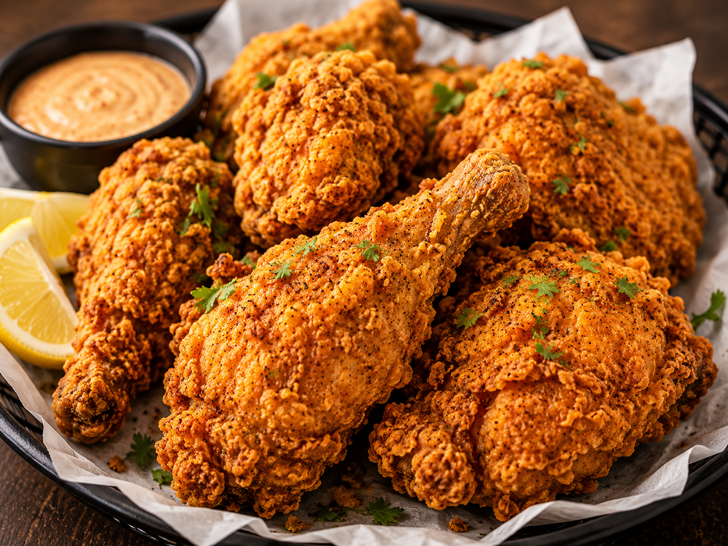 Golden Brown Fried Chicken